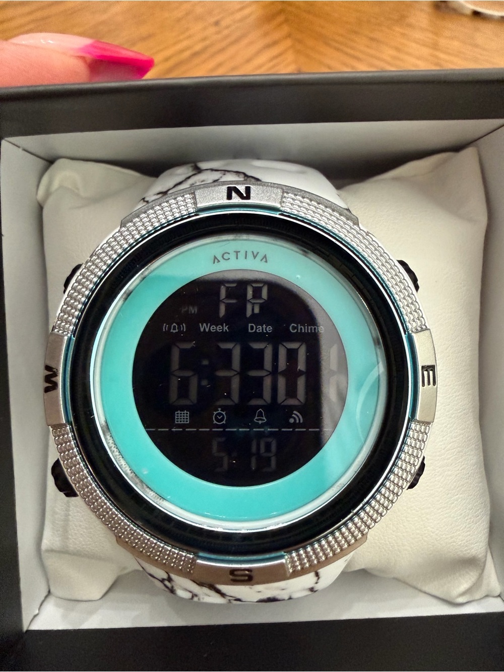 Invicta Summit Activa Digital Sport Watch - Blue and White